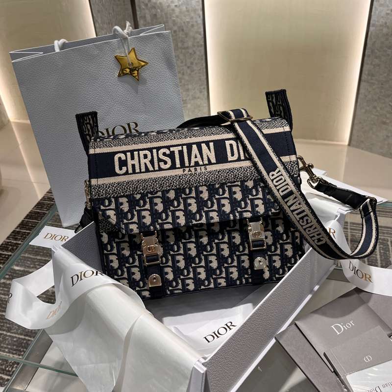 DIOR ディオールキャンプ メッセンジャーバッグ オブリーク メンズ 29×22×12cm