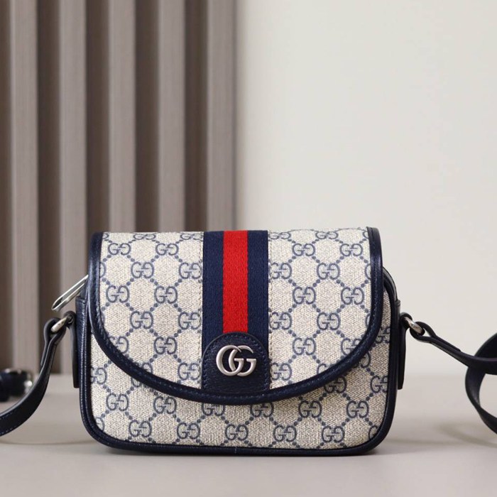GUCCI オフィディア ショルダーバッグ GGスプリーム メンズ 19×13×5cm