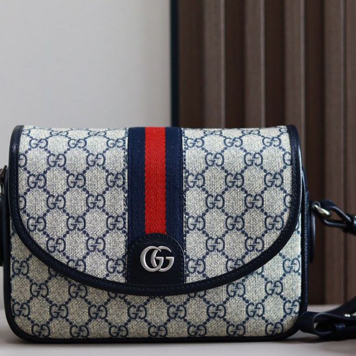 GUCCI オフィディア カメラバッグ GGスプリーム メンズ 23×17×7cm