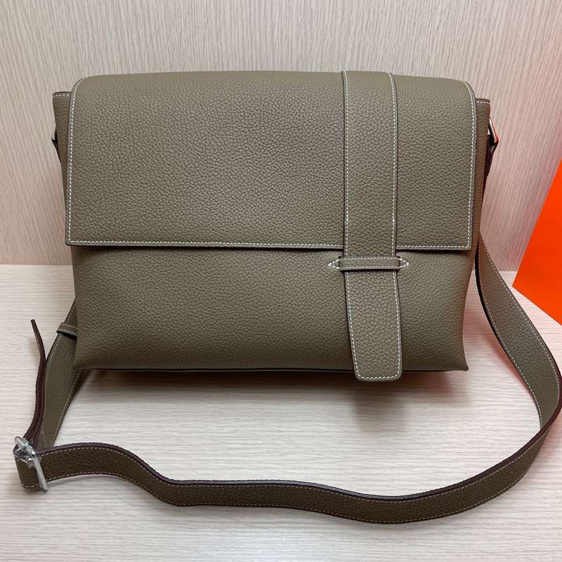 HERMES アルフレッド メッセンジャーバッグ ユニセックス 34×28×10cm