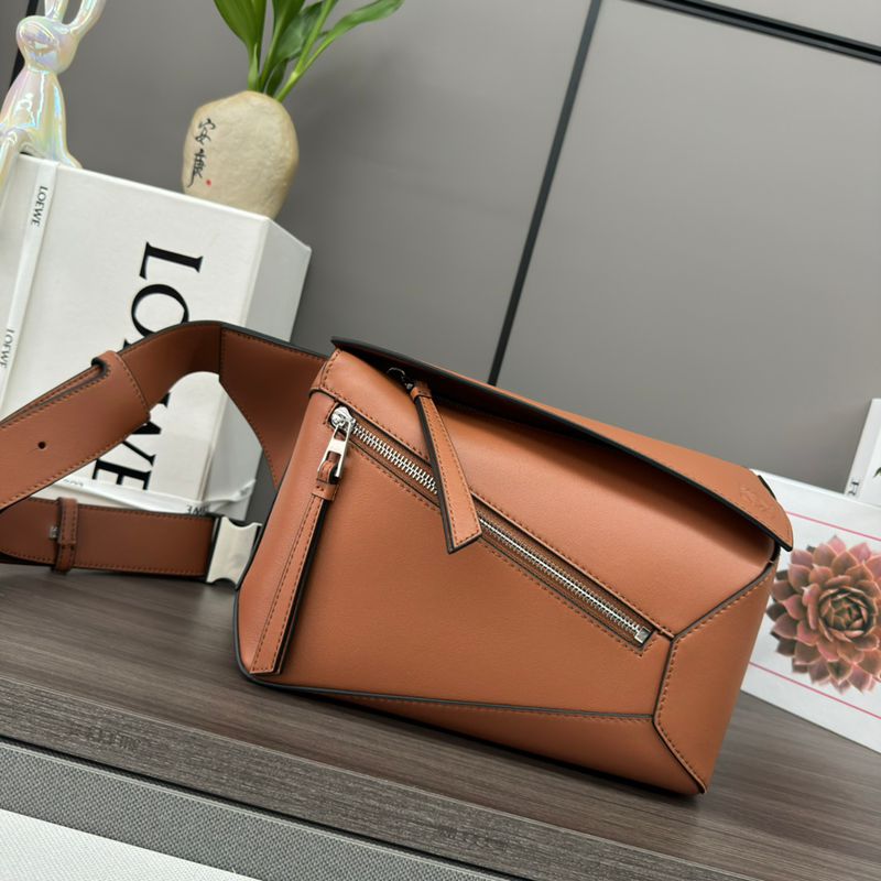 LOEWE パズル ウエストバッグ スモール メンズ 17×12×6cm