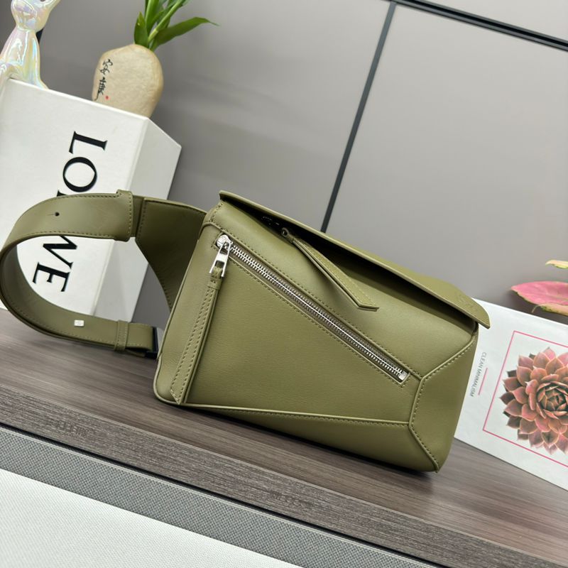 LOEWE パズル ウエストバッグ スモール メンズ 17×12×6cm