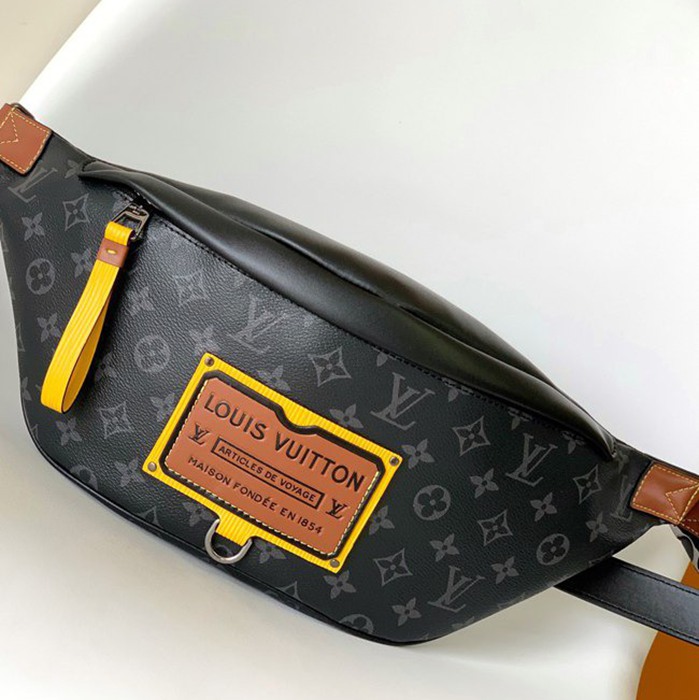 LOUIS VUITTON バンベッグ ウエストバッグ モノグラム キャンバス メンズ 37×14×13cm