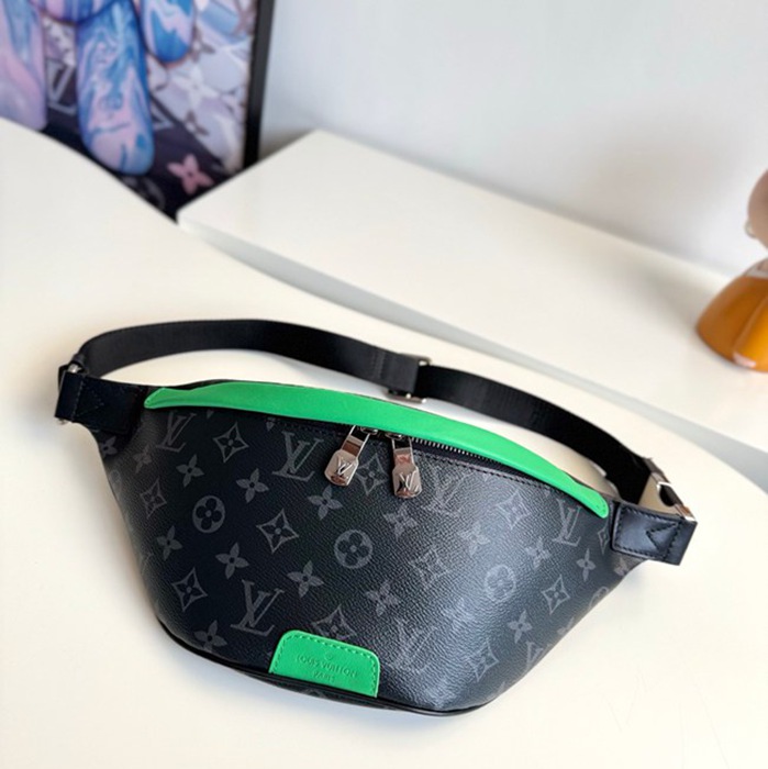 LOUIS VUITTON ディスカバリー ウエストバッグ モノグラムエクリプス メンズ 44×15×9cm