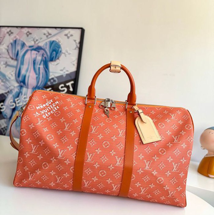 LOUIS VUITTON キープオール バンドリエール 50 トラベルバッグ メンズ 50×29×23cm