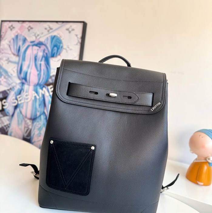 LOUIS VUITTON スティーマー バックパック メンズ 30×40×15cm