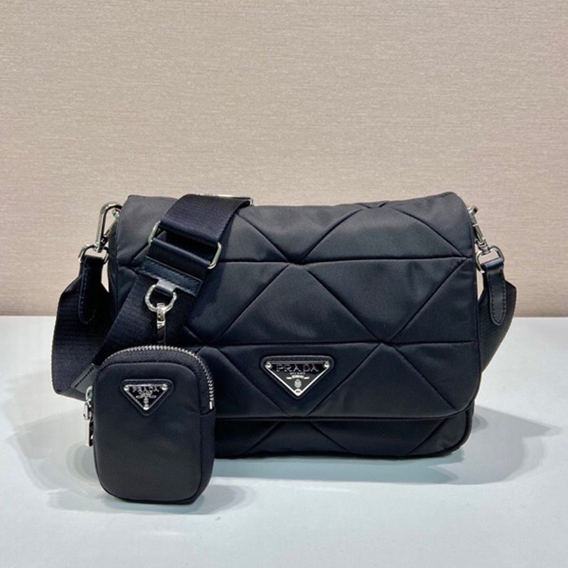 PRADA スリーインワン ショルダーバッグ リサイクルナイロン レディース 24×24×8.5cm