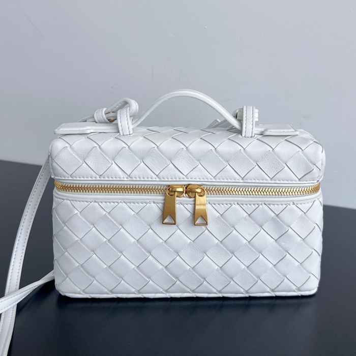 BV ショルダーバッグ レザー ポーチ 化粧ポーチ 22×12.5×5cm