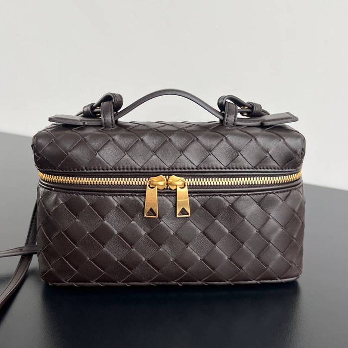 BV ショルダーバッグ レザー ポーチ 化粧ポーチ 22×12.5×5cm