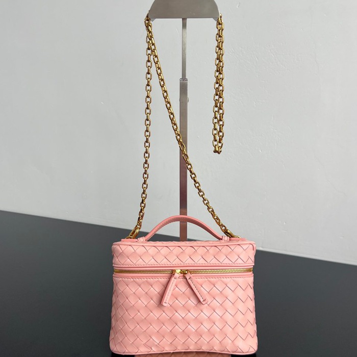 BV ショルダーバッグ レザー ポーチ 化粧ポーチ 19×14×3cm