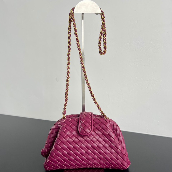 BV ショルダーバッグ レザー ハンドバッグ ローレン1980 27×15×8cm