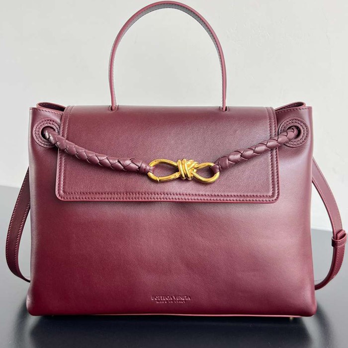 BV ショルダーバッグ レザー ハンドバッグ チャオチャオ 34×26×15cm