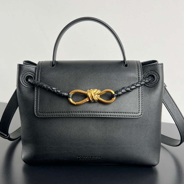 BV ショルダーバッグ レザー ハンドバッグ チャオチャオ 26×19×10.5cm