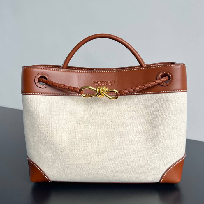 BV ショルダーバッグ レザー ハンドバッグ アンディアーモ 32.5×24×12cm