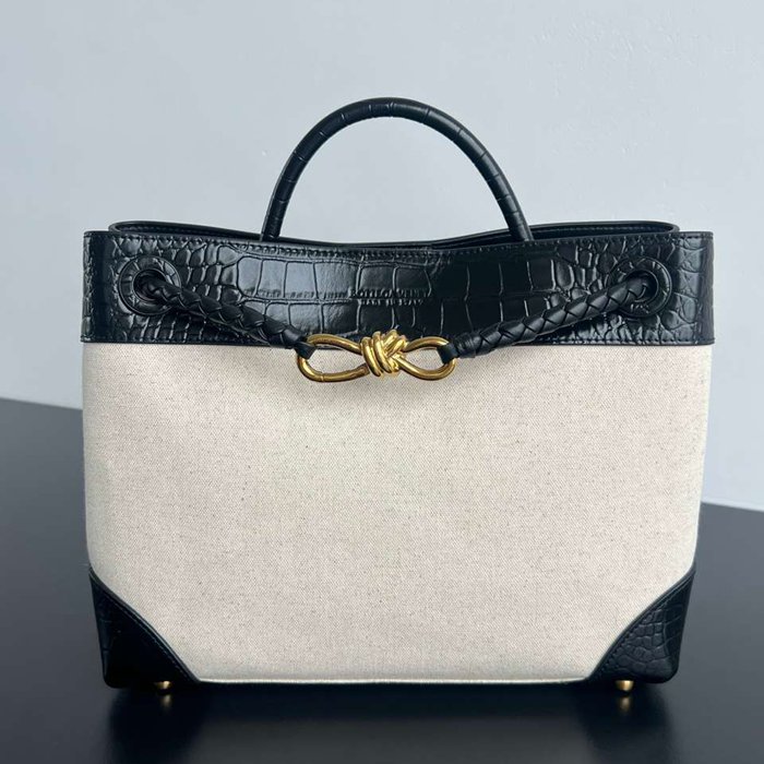 BV ショルダーバッグ レザー ハンドバッグ アンディアーモ 32.5×24×12cm