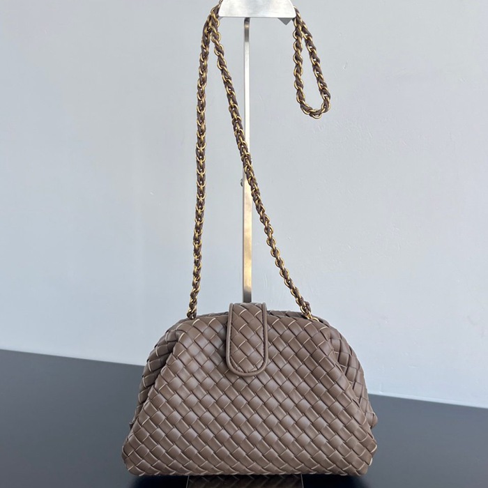 BV ショルダーバッグ レザー ハンドバッグ ローレン1980 27×15×8cm