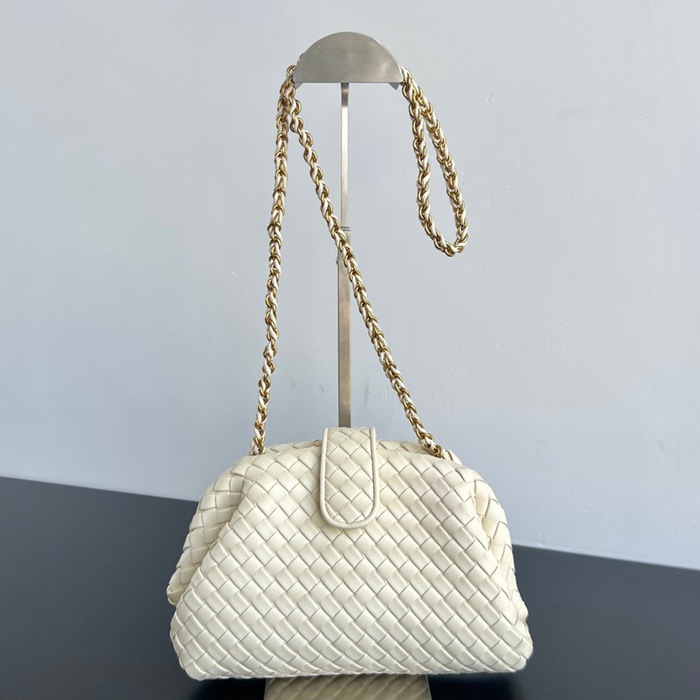 BV ショルダーバッグ レザー ハンドバッグ ローレン1980 27×15×8cm