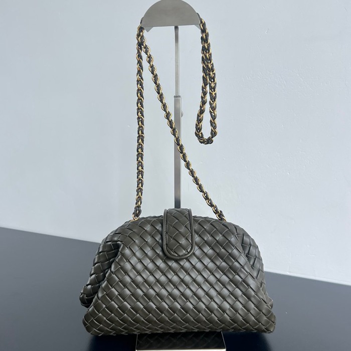 BV ショルダーバッグ レザー ハンドバッグ ローレン1980 27×15×8cm