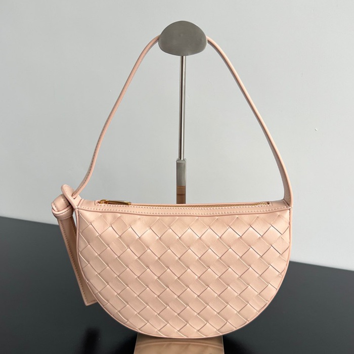 BV ショルダーバッグ レザー ハンドバッグ サンライズ 23×15×4cm