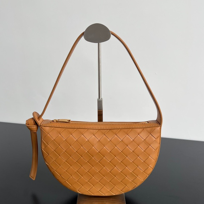 BV ショルダーバッグ レザー ハンドバッグ サンライズ 23×15×4cm