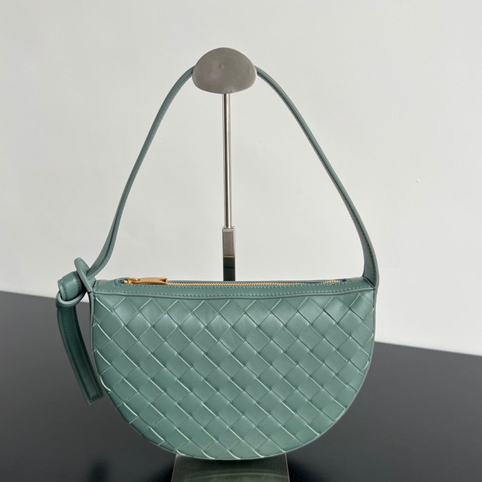 BV ショルダーバッグ レザー ハンドバッグ サンライズ 23×15×4cm