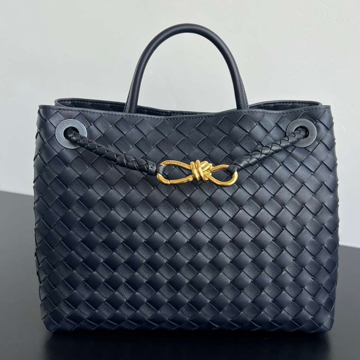 BV ショルダーバッグ レザー ハンドバッグ アンディアーモ 32.5×24×12cm