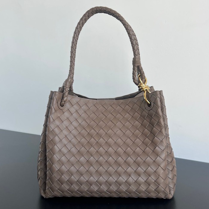 BV ショルダーバッグ レザー ハンドバッグ パラシュート 30×26×20cm