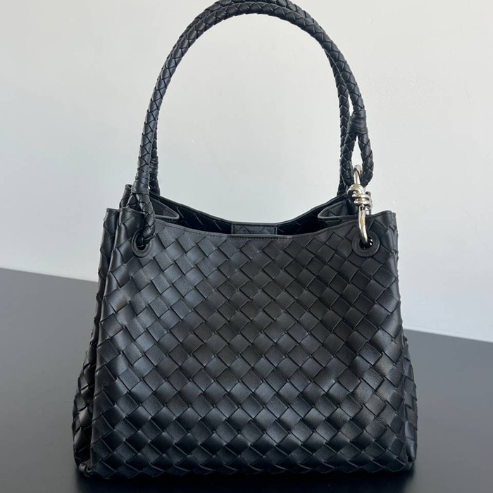 BV ショルダーバッグ スエード ハンドバッグ パラシュート 30×26×20cm