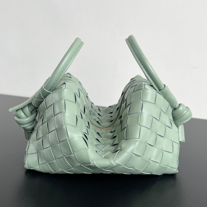 BV ショルダーバッグ レザー ハンドバッグ ループ 19×12×9cm