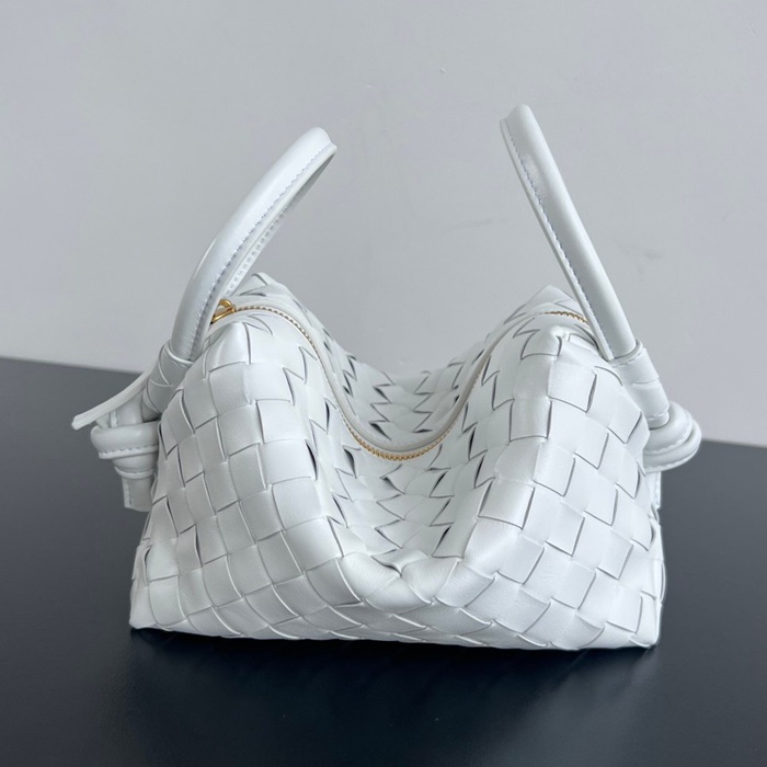 BV ショルダーバッグ レザー ハンドバッグ ループ 19×12×9cm