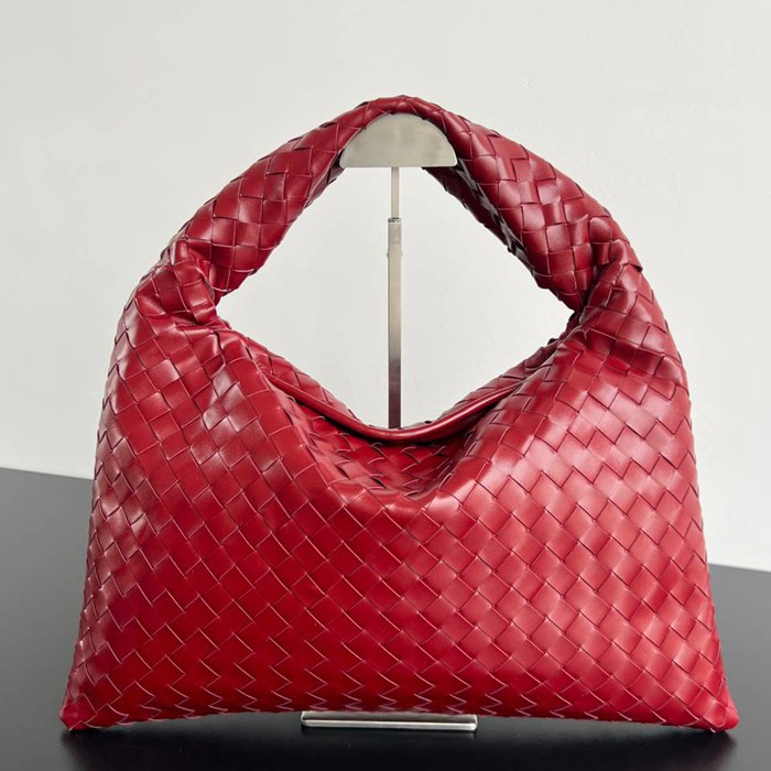 BV ショルダーバッグ レザー ハンドバッグ HOP 46×21×10cm