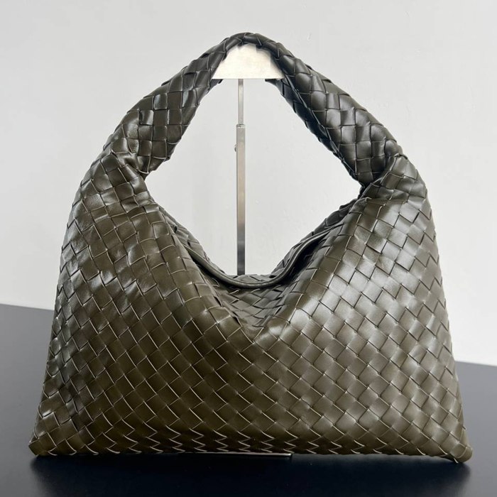 BV ショルダーバッグ レザー ハンドバッグ HOP 46×21×10cm