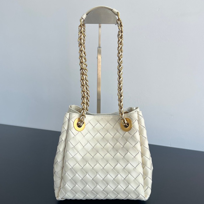 BV ショルダーバッグ レザー ハンドバッグ パラシュート 21×17×16.5cm