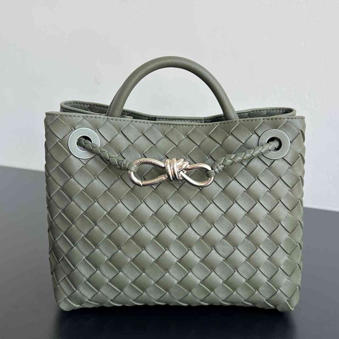 BV ショルダーバッグ レザー ハンドバッグ アンディアーモ 25×22×10.5cm