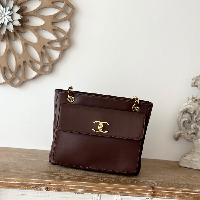 シャネル トートバッグ 26×10.5×22cm