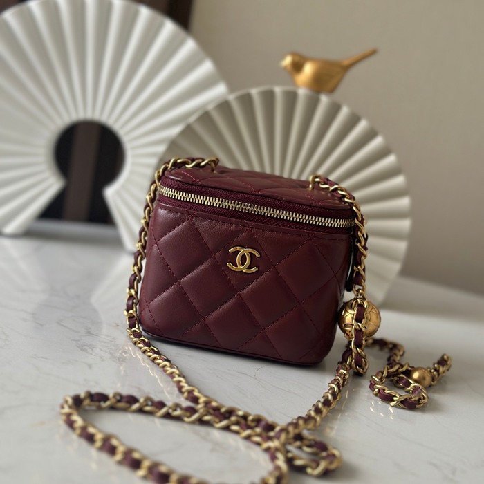 シャネル ポーチ 10.5×8.5×7cm