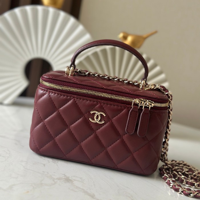 シャネル ポーチ 9.5×17×8cm