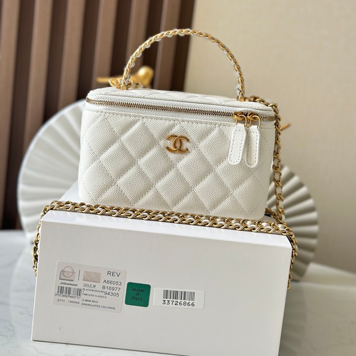 シャネル ハンドバッグ 9.5×17×8cm