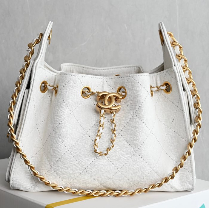 シャネル ショルダーバッグ ホーボー 20×22×12.5cm