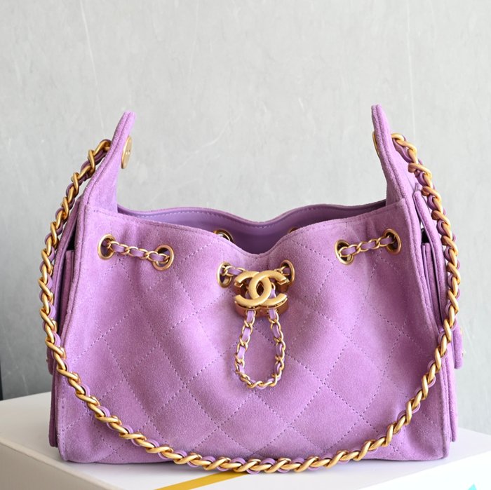 シャネル ショルダーバッグ ホーボー 20×22×12.5cm