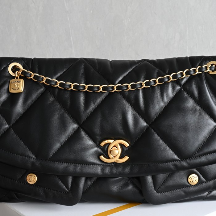 シャネル ショルダーバッグ ホーボー 27×45×10cm