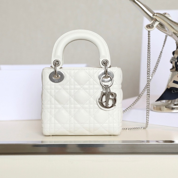 ディオール ハンドバッグ レディディオール 17×15×7cm