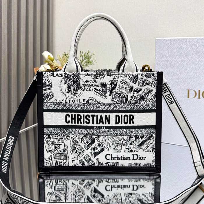 ディオール トートバッグ ブック 26.5×21×14cm
