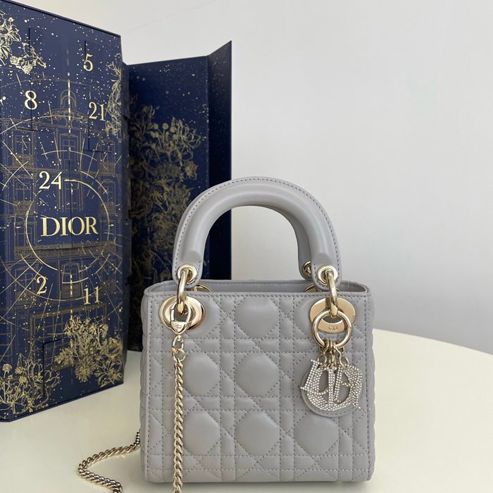 ディオール ハンドバッグ レディディオール 17×7×15cm