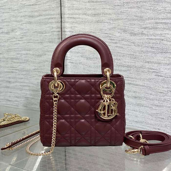 ディオール ハンドバッグ レディディオール 17×7×15cm