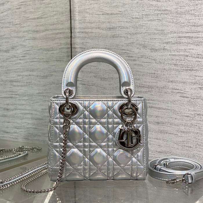 ディオール ハンドバッグ レディディオール 17×7×15cm