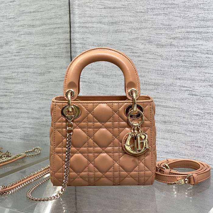 ディオール ハンドバッグ レディディオール 17×7×15cm