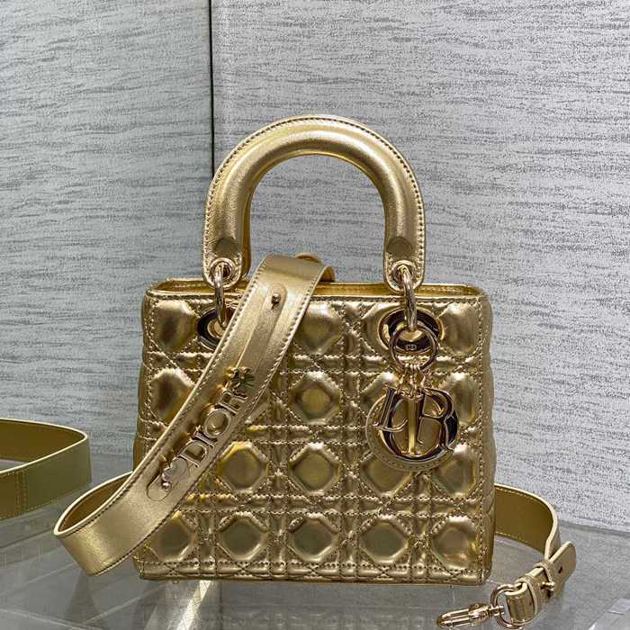 ディオール ハンドバッグ レディディオール 20×8×17cm
