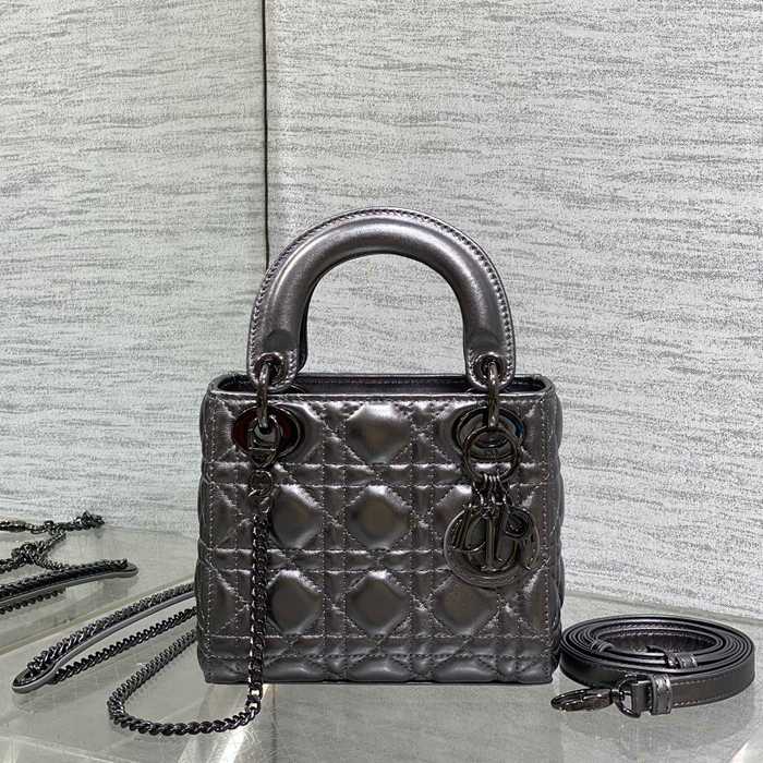 ディオール ハンドバッグ レディディオール 17×7×15cm