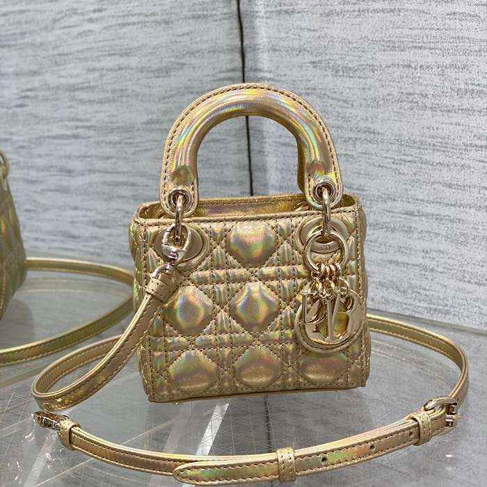 ディオール ハンドバッグ レディディオール 12×10×5cm